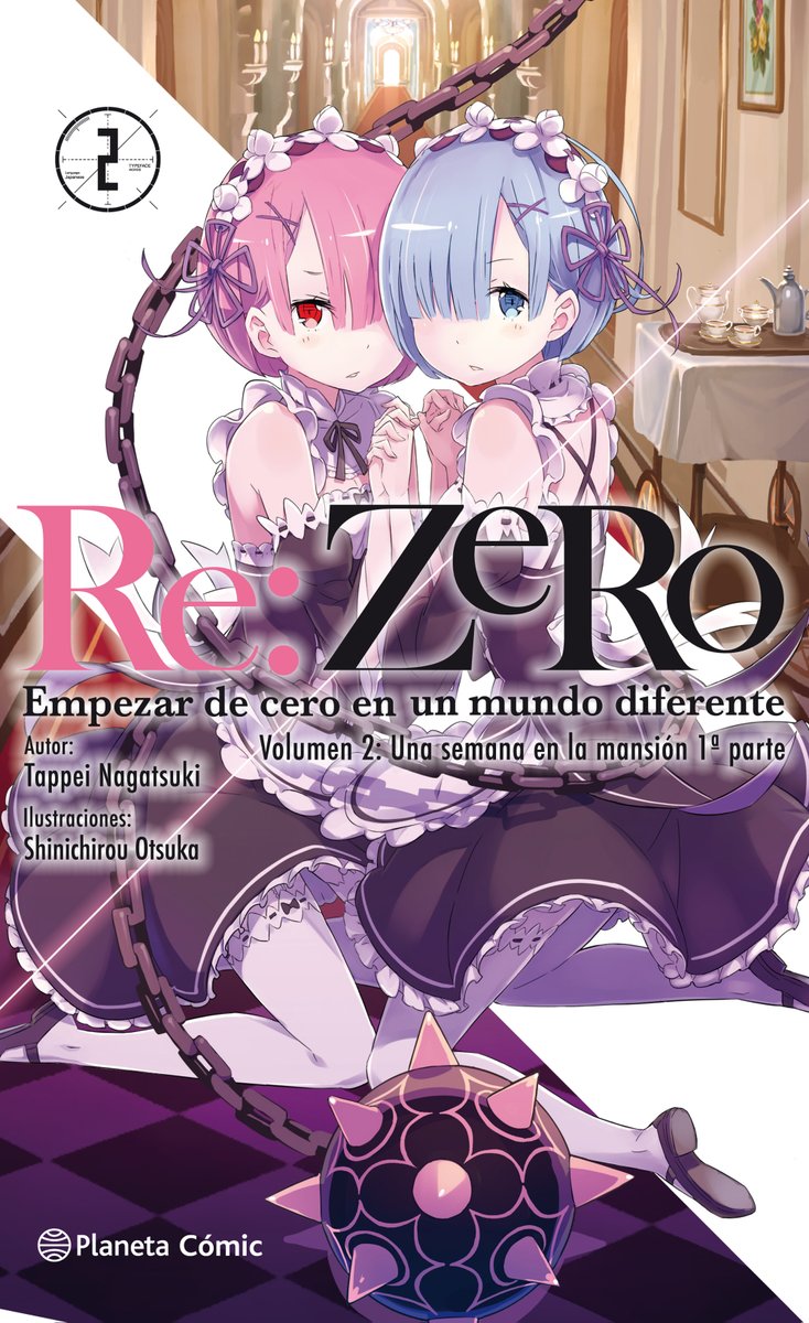 Segundo volumen de "Re:Zero", publicado por Planeta Cómic en español.